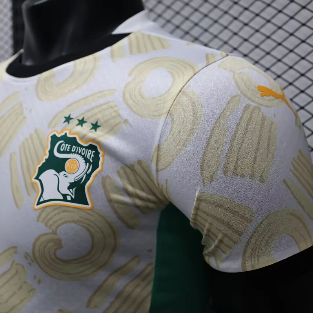 2024 Player Version Ivory Coast Away Football Shirt - 图片 6