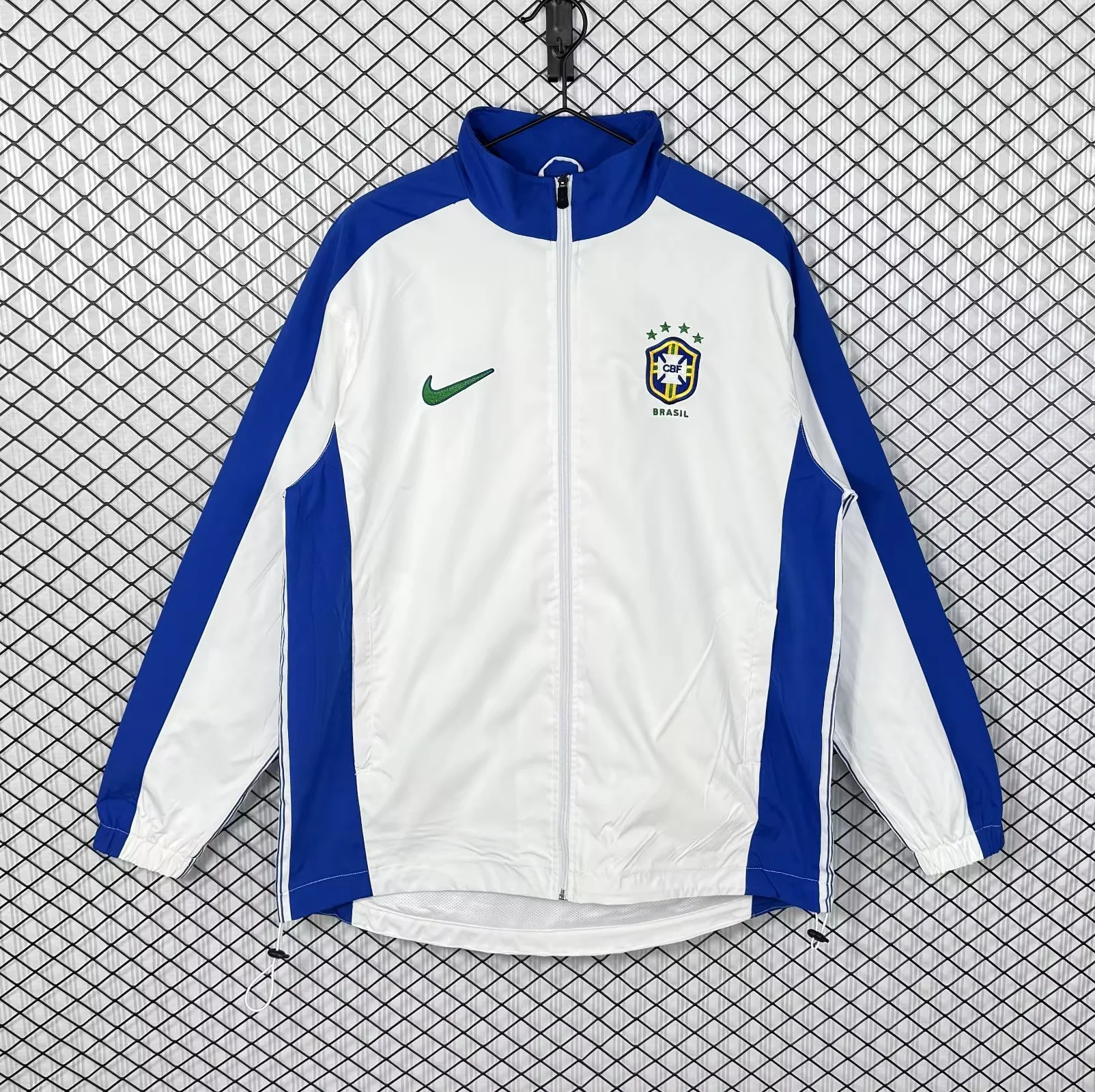 1998/1999 Retro Brazil Home Windbreaker Football Shirt