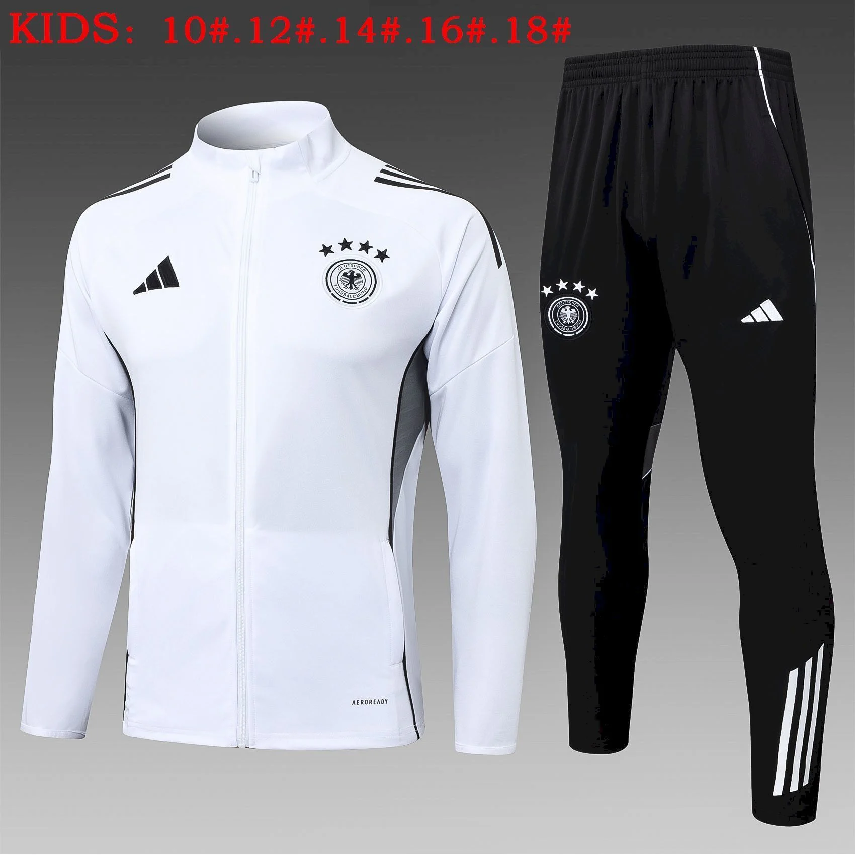 2025/2026 Germany Long Zipped Jacket Football Shirt