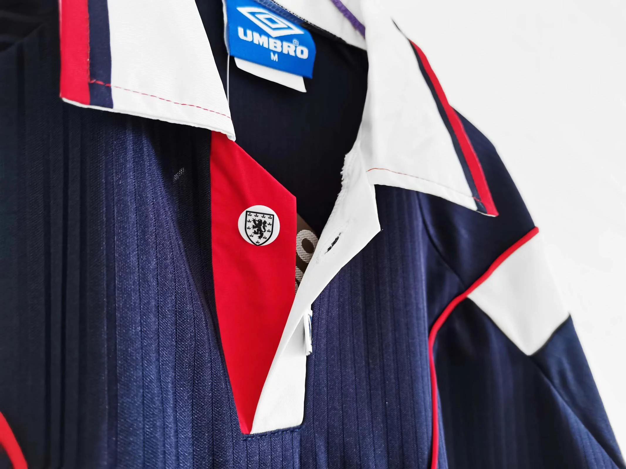 1996/1998 Retro Scotland Home Football Shirt - 图片 9