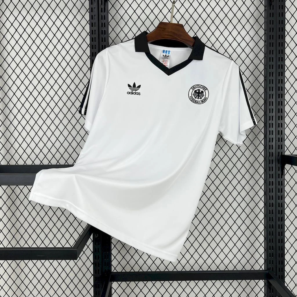 1980 Retro Germany Home Football Shirt 1:1 Thai Quality