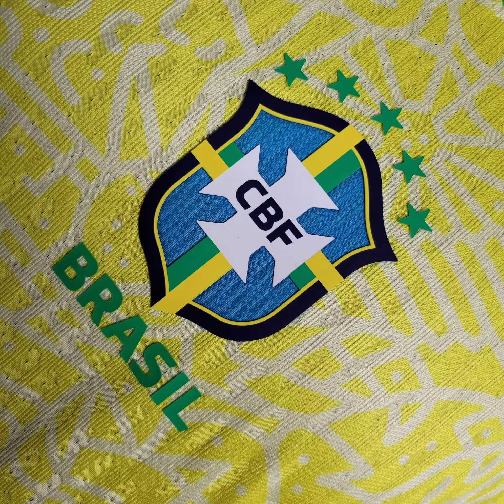 2024 Player Version Brazil Home Football Shirt - 图片 5