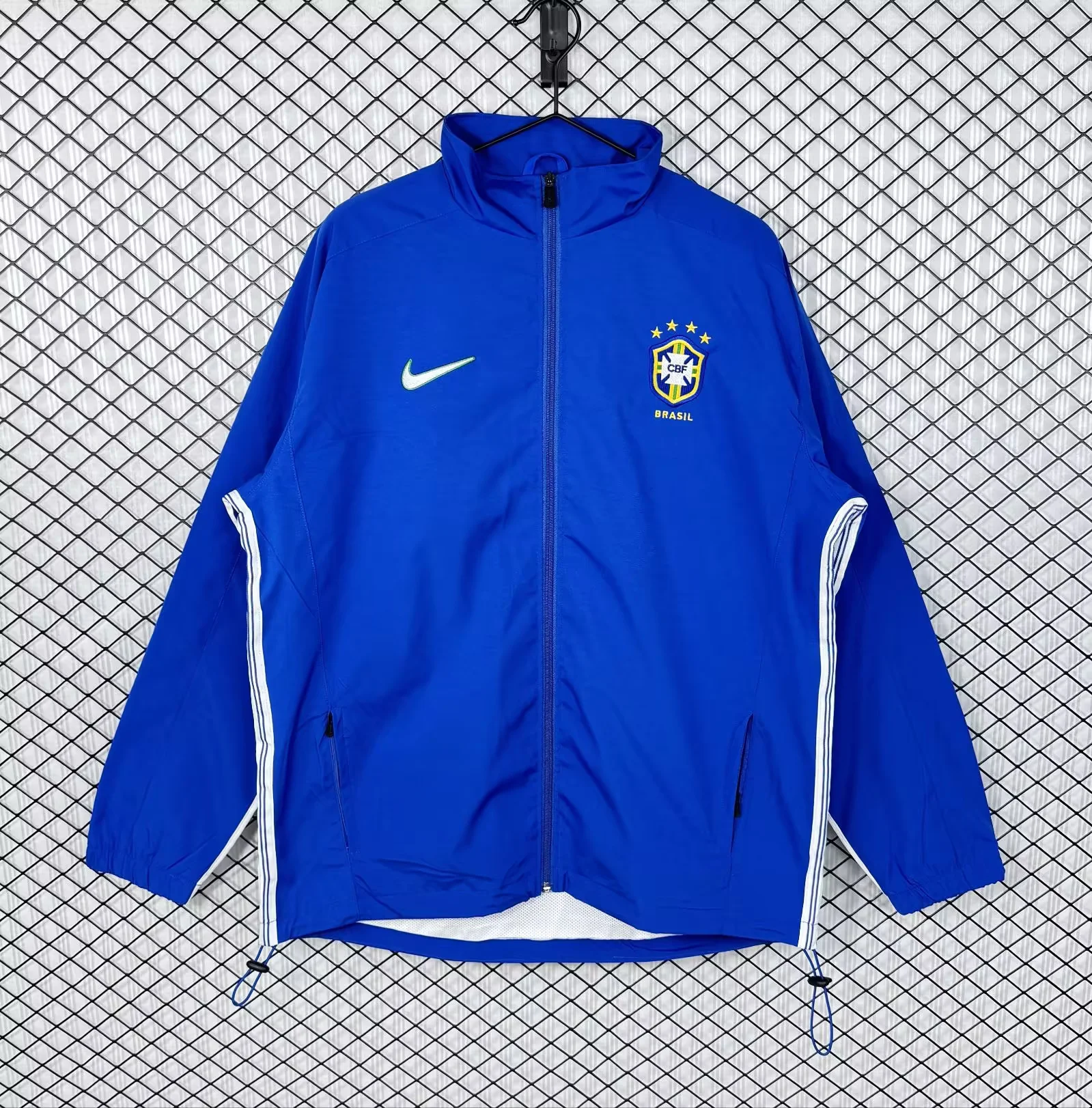 1998 Retro Brazil Windbreaker Football Shirt