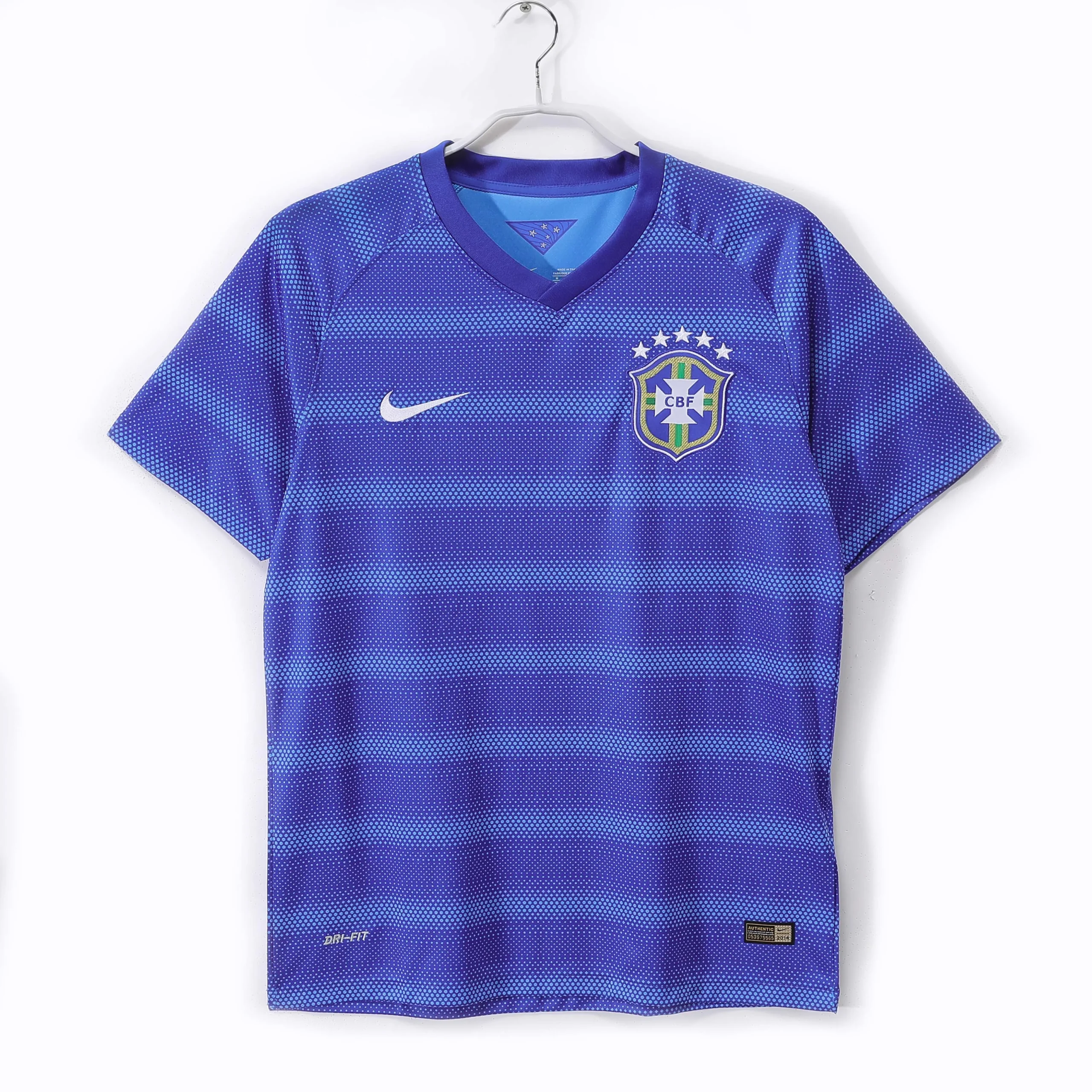 2014 Retro Brazil Away Football Shirt
