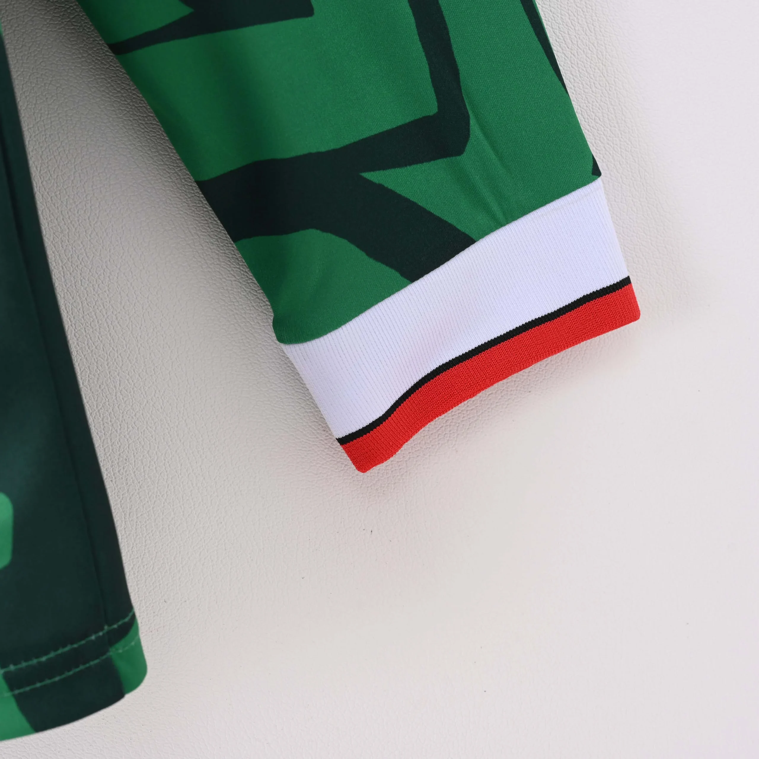 1998 Retro Long Sleeve Mexico Home Football Shirt - 图片 6