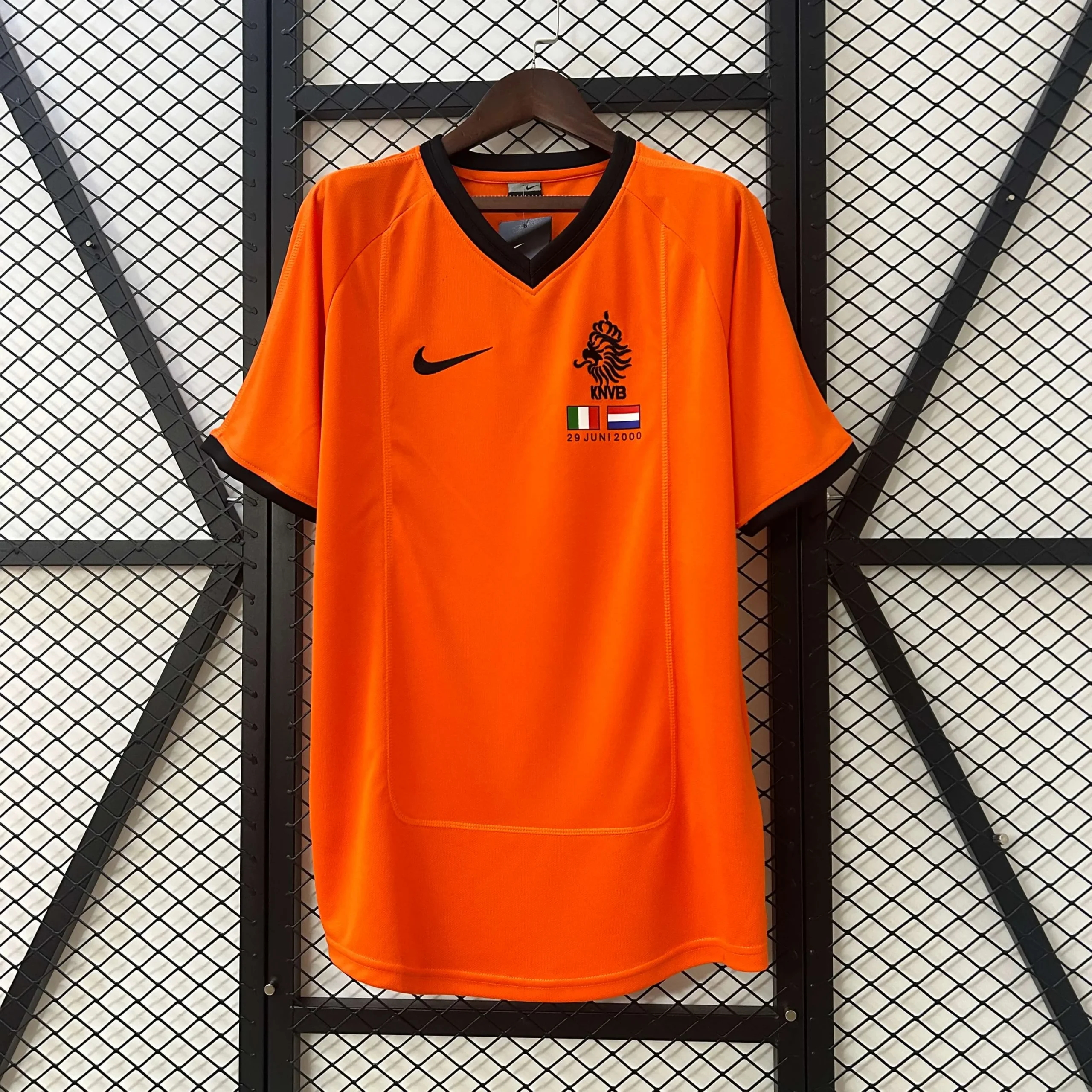 2000 Retro Netherlands Home Football Shirt