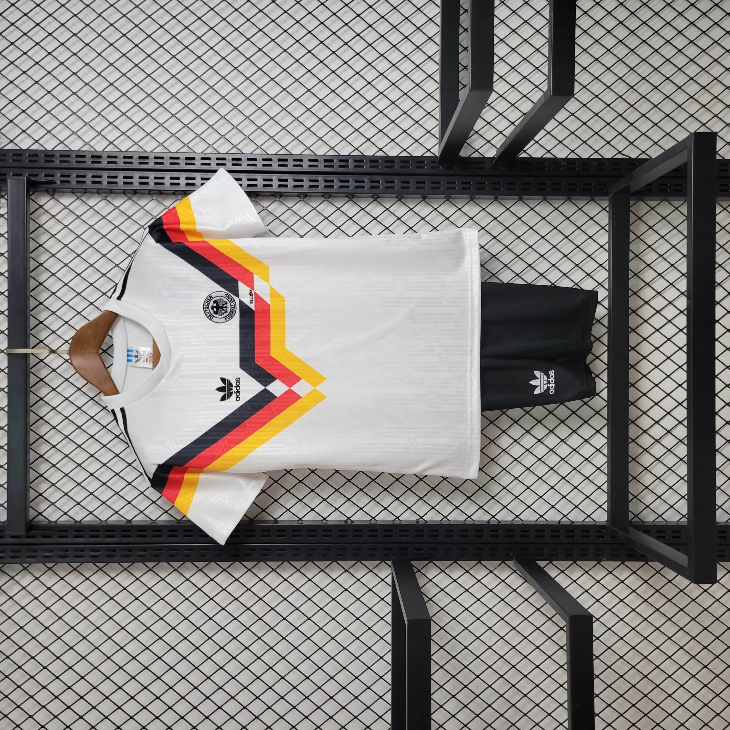 1990 Retro Germany Home Football Shirt Kids Size 1:1 Thai Quality