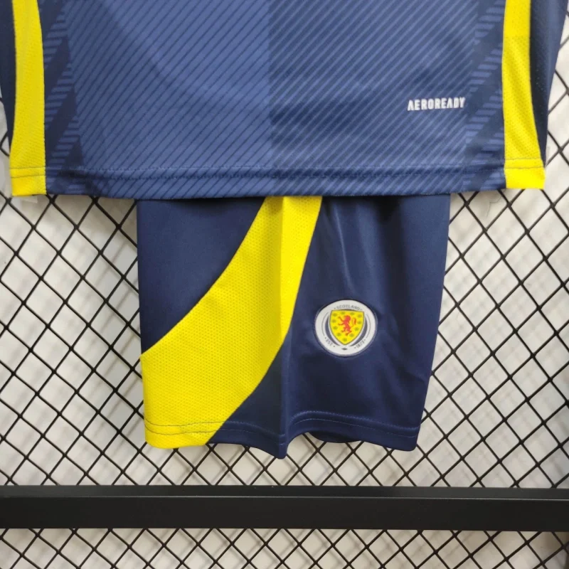 2024 Scotland Home Football Shirt Kids Size - 图片 7