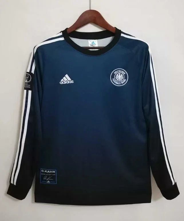 2002 Retro Long Sleeve Germany Goalkeeper Football Shirt 1:1 Thai Quality