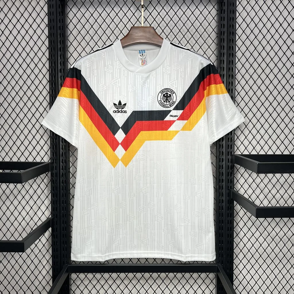 1990 Retro Germany Home Football Shirt 1:1 Thai Quality