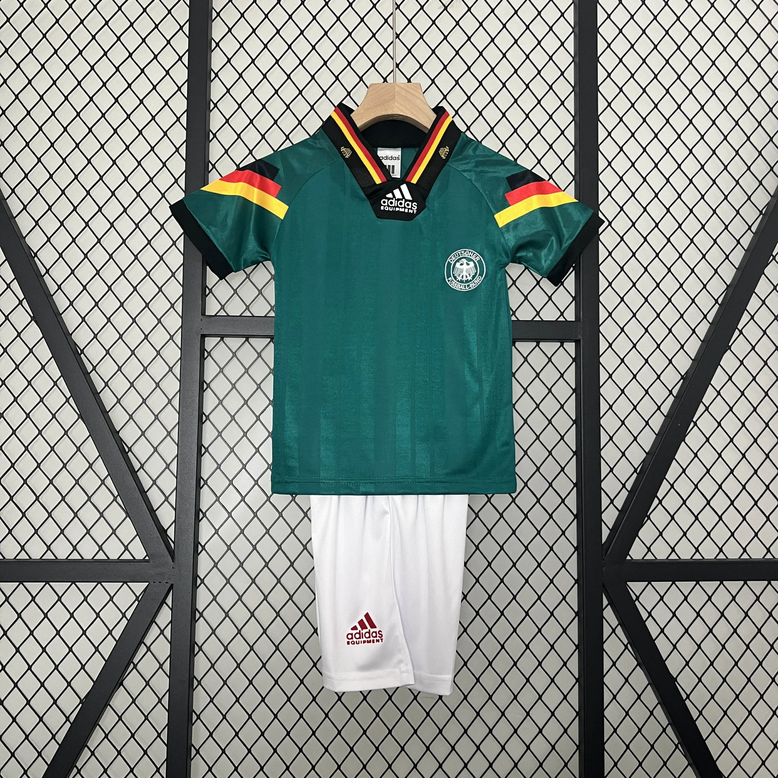 1992 Retro Germany Away Football Shirt Kids Size 1:1 Thai Quality