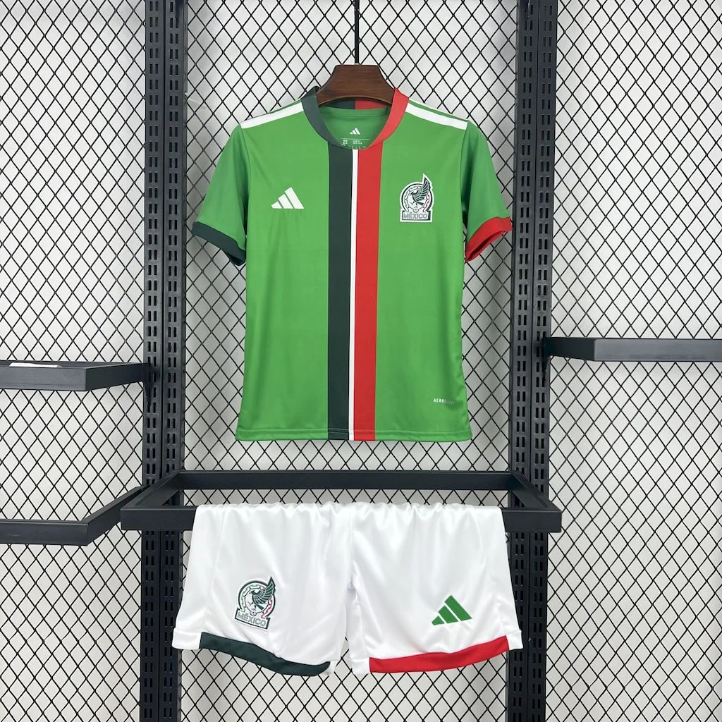 2025 Mexico Home Football Shirt Kids Size