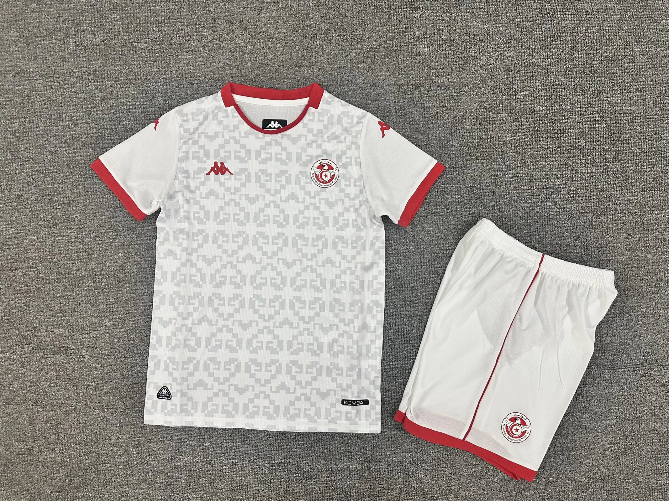 2026 Tunisia Away Football Shirt Kids Size