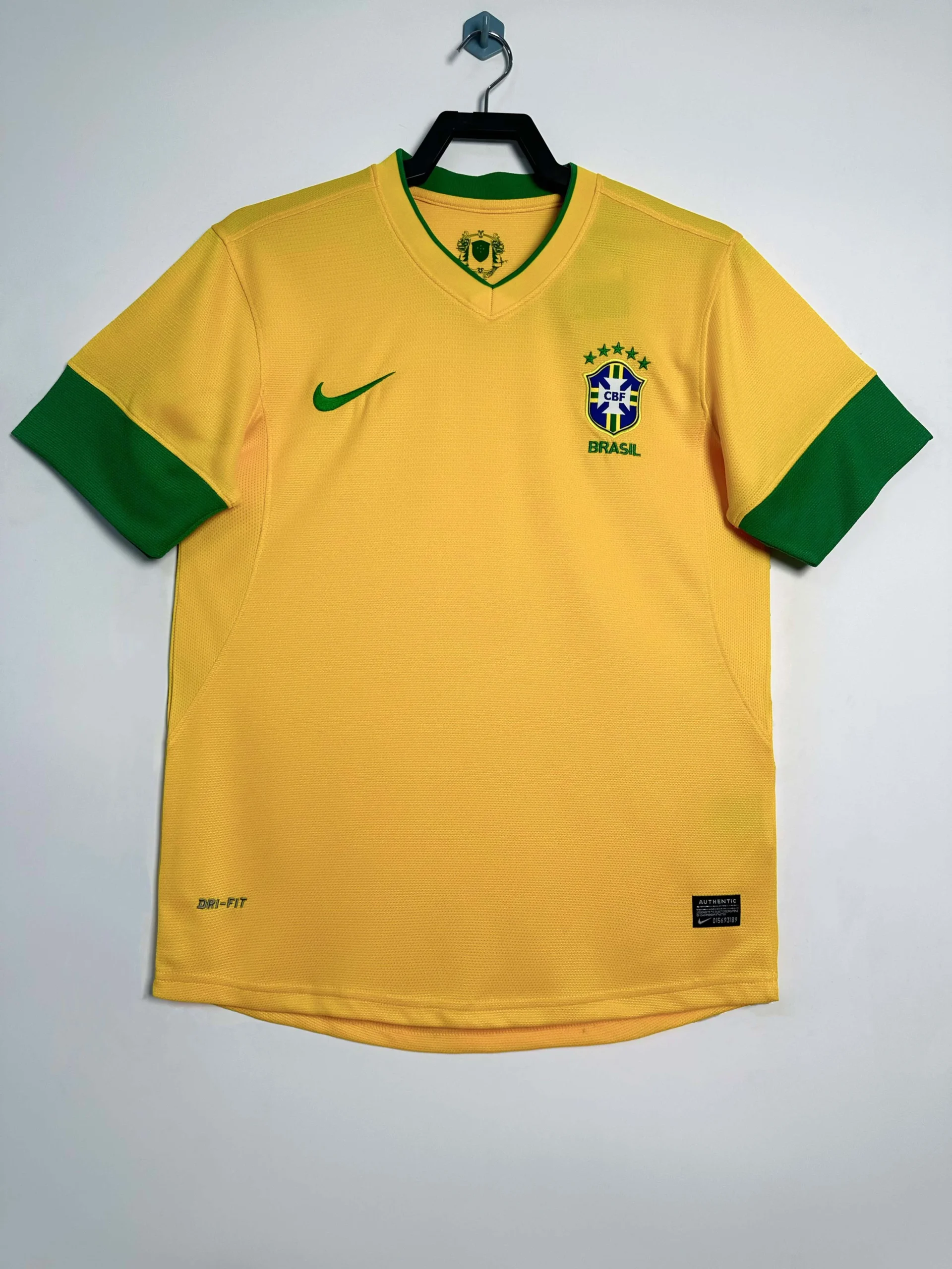 2012 Retro Brazil Home Football Shirt