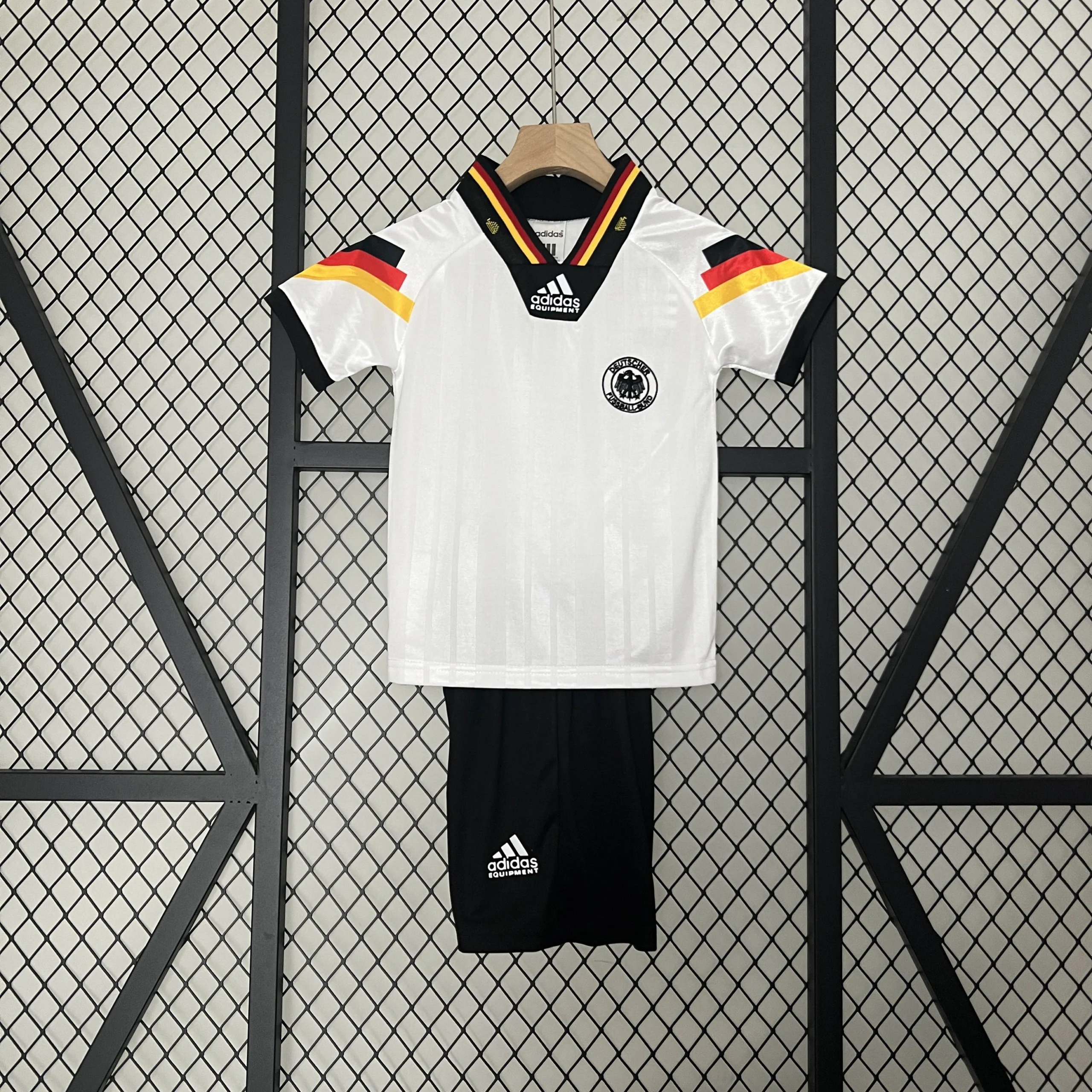 1992 Retro Germany Home Football Shirt Kids Size 1:1 Thai Quality