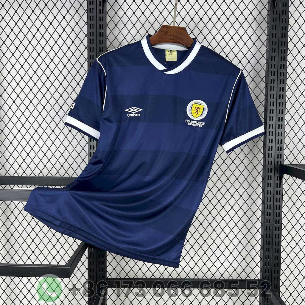 1987/1988 Retro Scotland Home Football Shirt