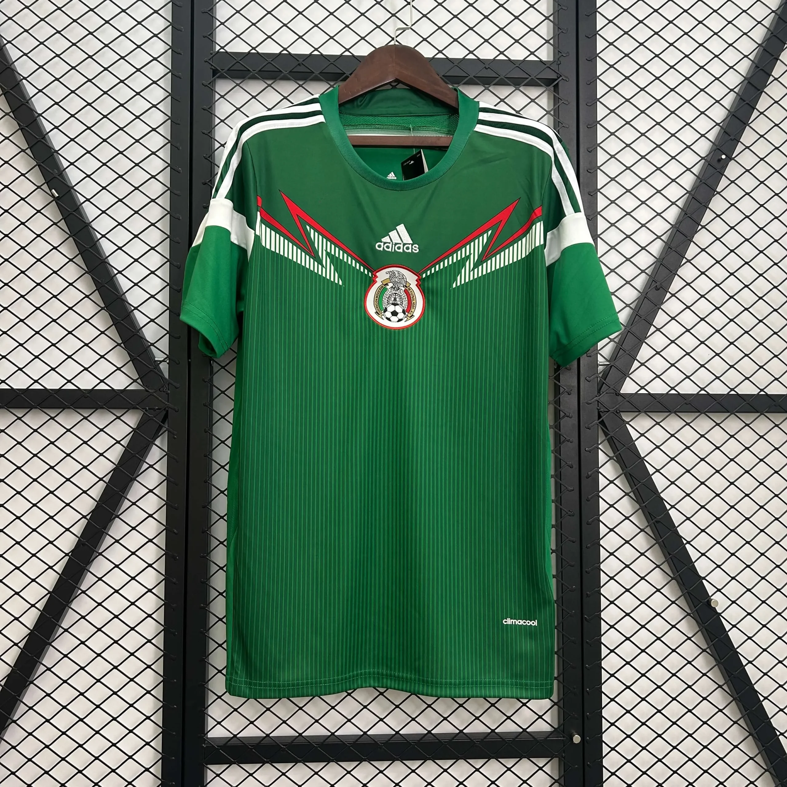 2014 Retro Mexico Home Football Shirt