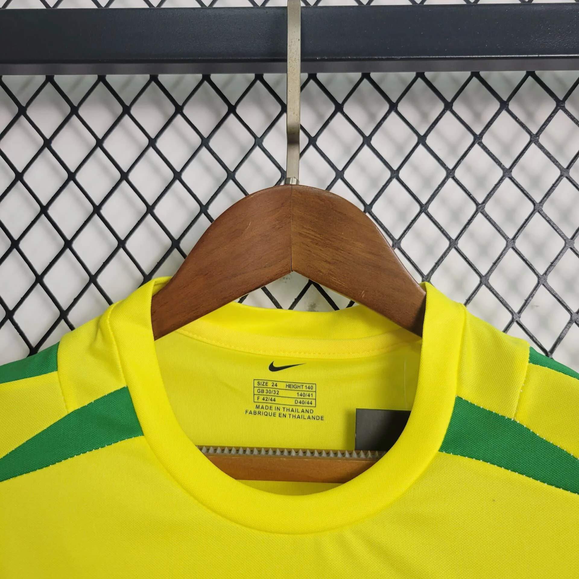 2002 Retro Brazil Home Football Shirt Kids Size - 图片 8