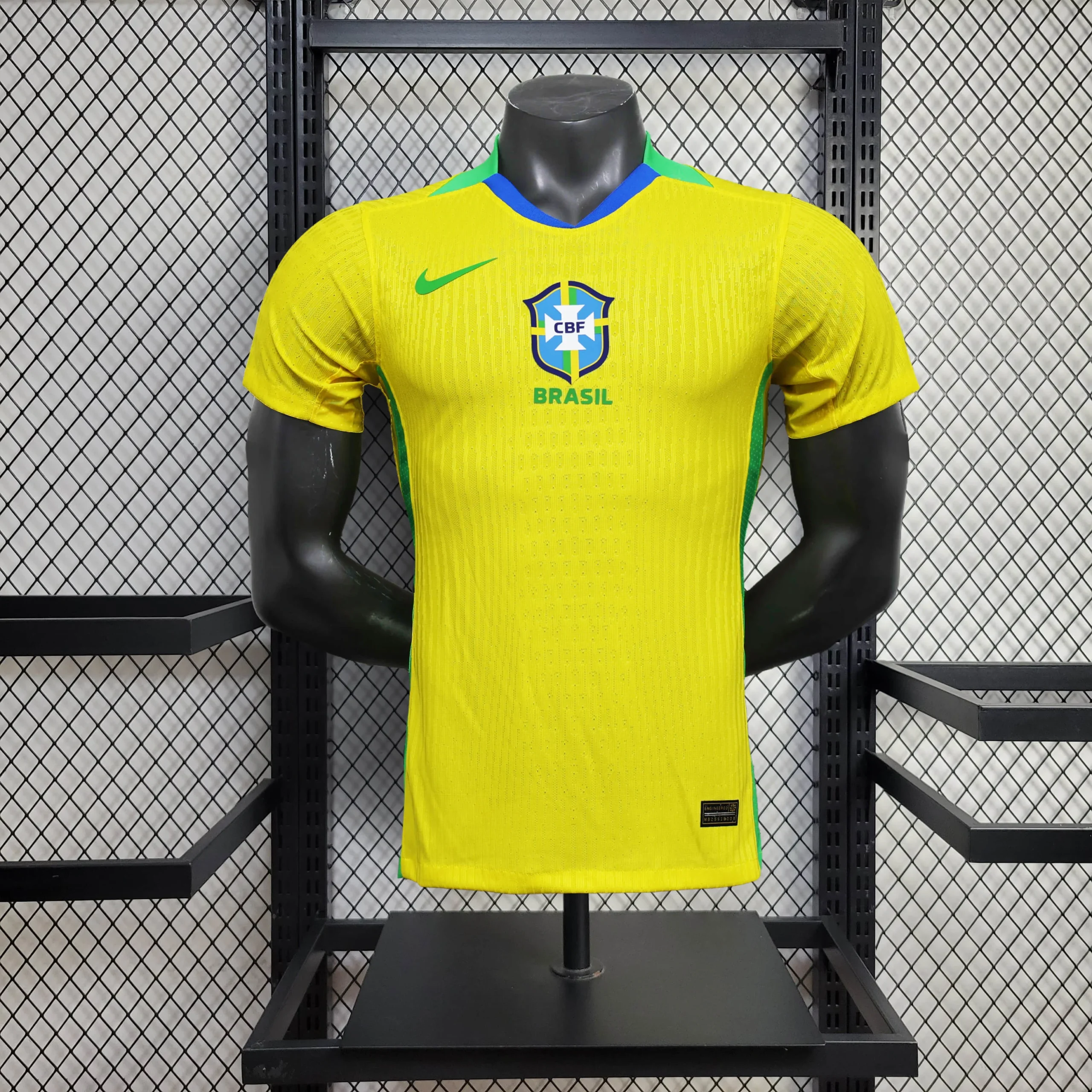 2025 Player Version Brazil Home  Football Shirt