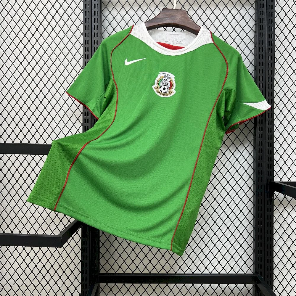 2004 Retro Mexico Home Football Shirt