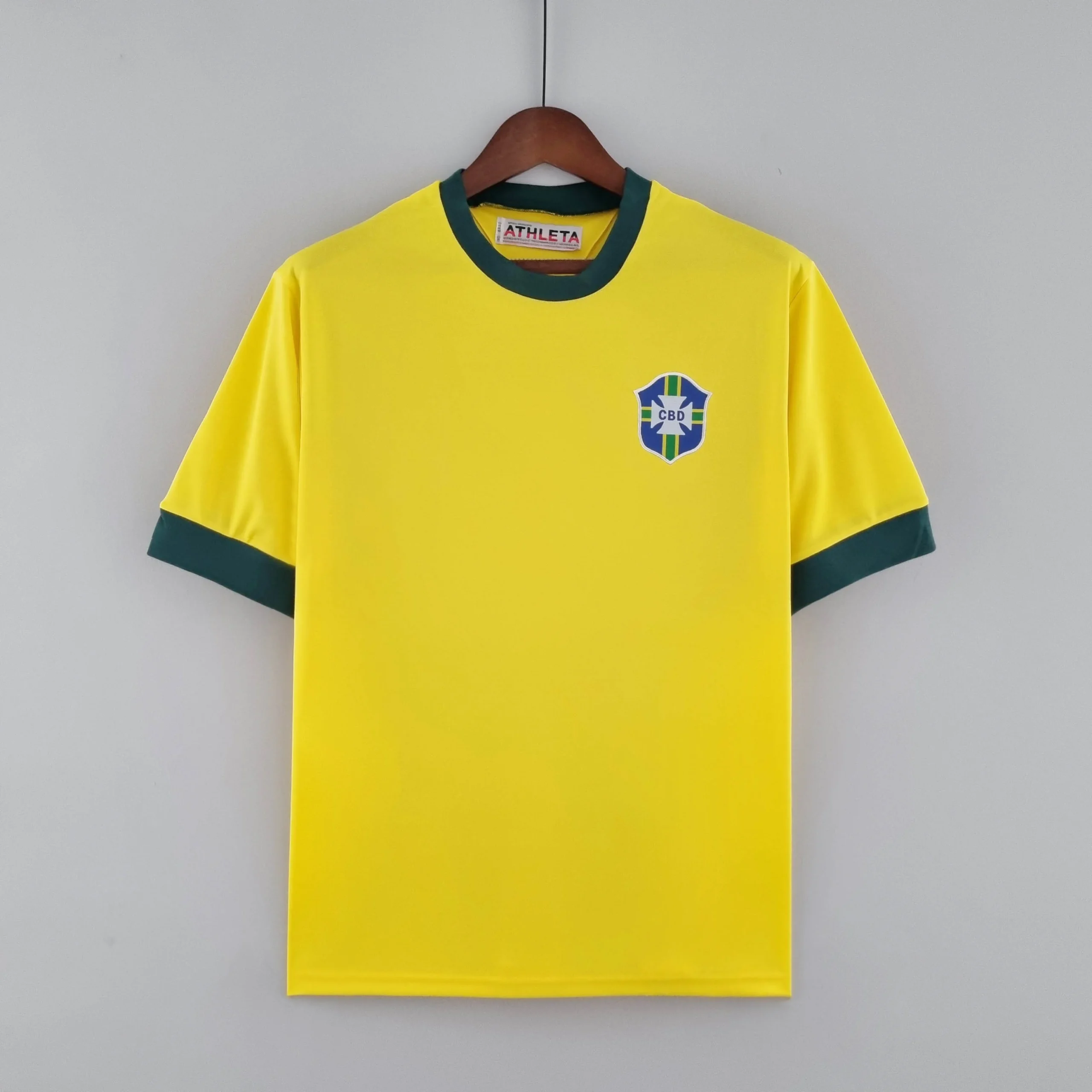 1970 Retro Brazil Home Football Shirt