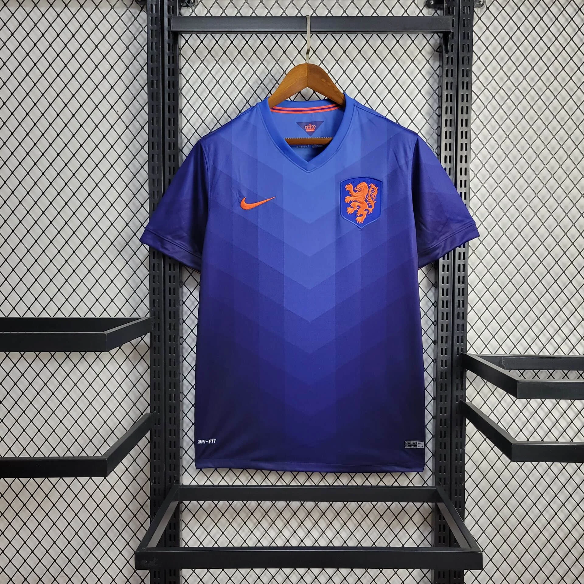 2014 Retro Netherlands Away Football Shirt