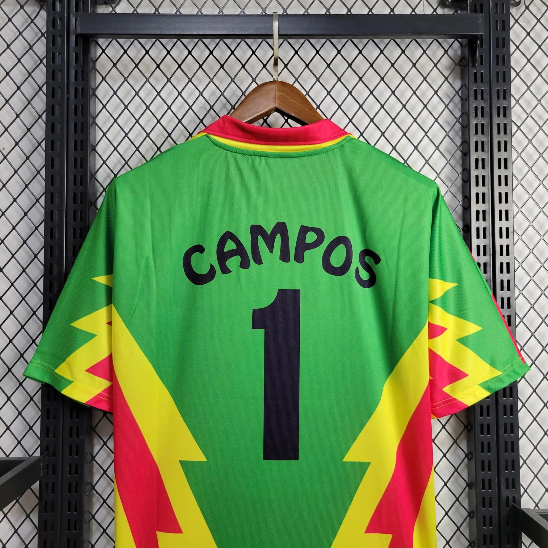 1998 Retro Mexico Goalkeeper Football Shirt - 图片 5