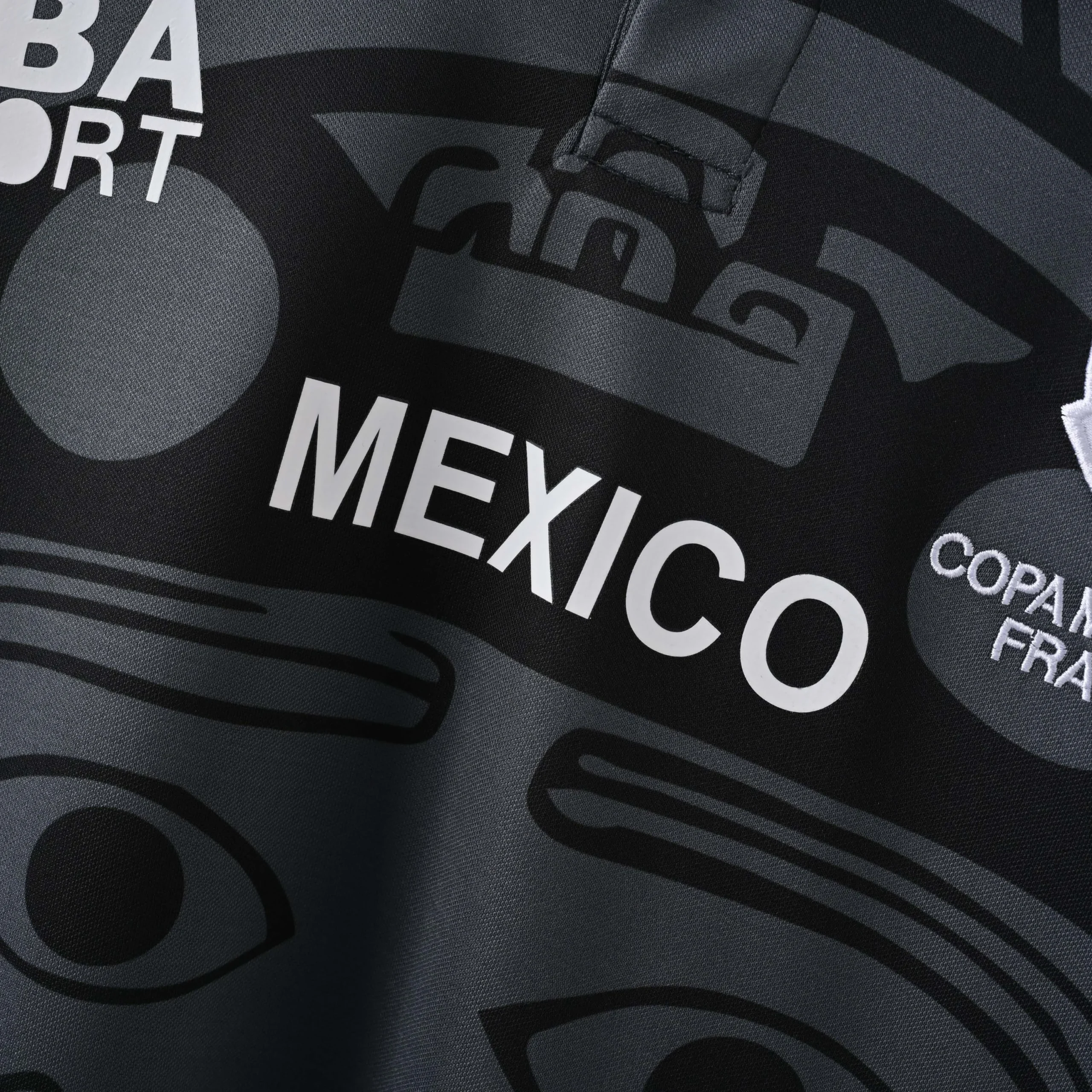 1998 Retro Long Sleeve Mexico Third Away Football Shirt - 图片 5