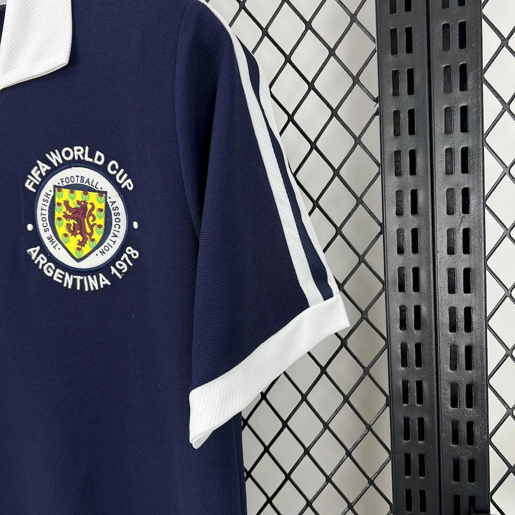 1978 Retro Scotland Home Football Shirt - 图片 6