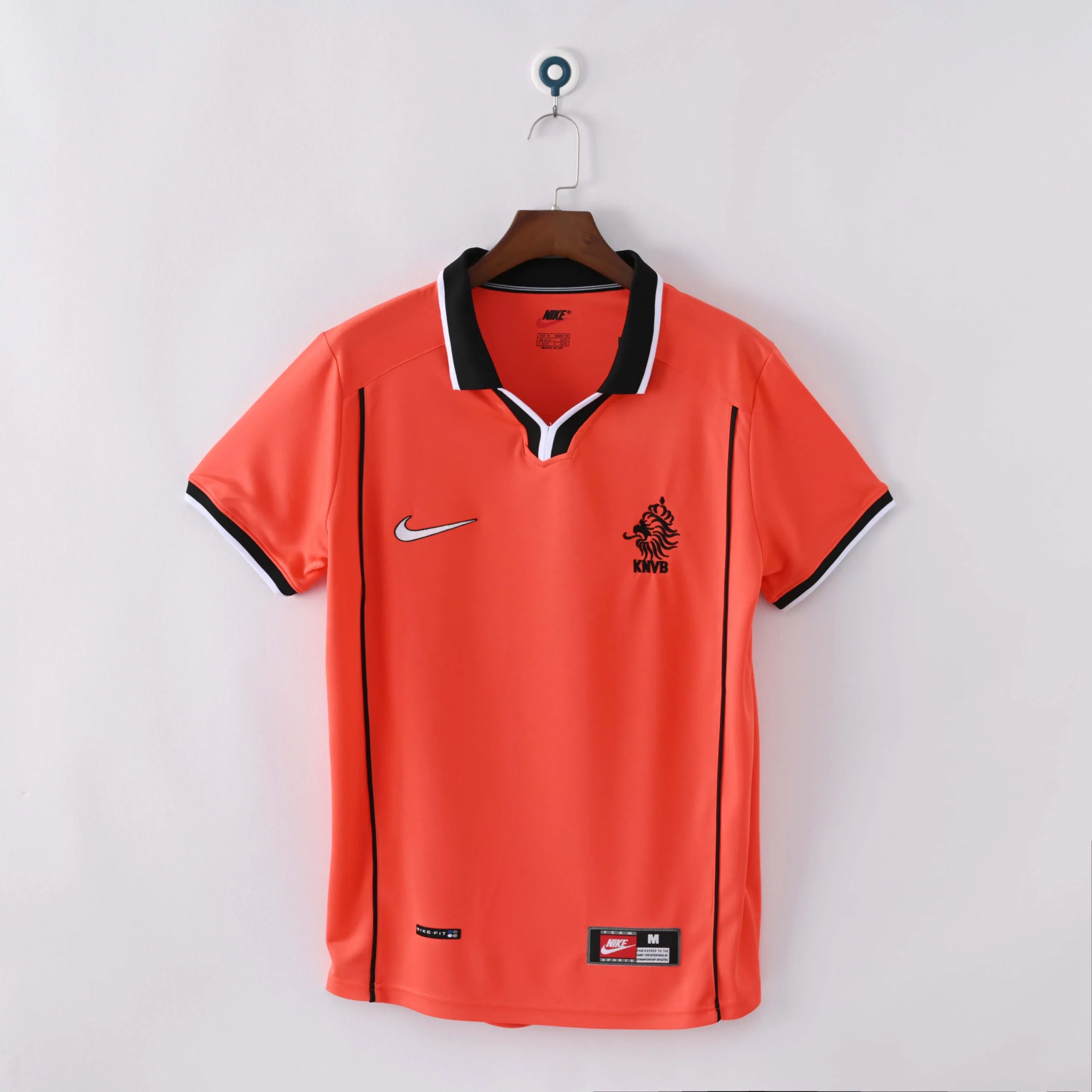 1998 Retro Netherlands Home Football Shirt