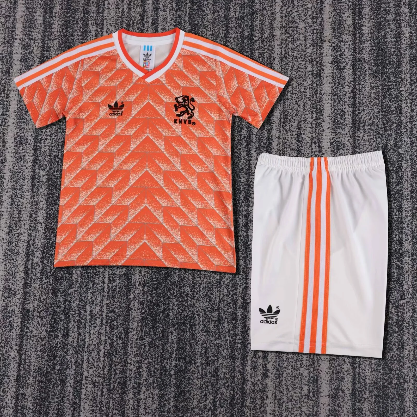 1998 Retro Netherlands Home Football Shirt Kids Size