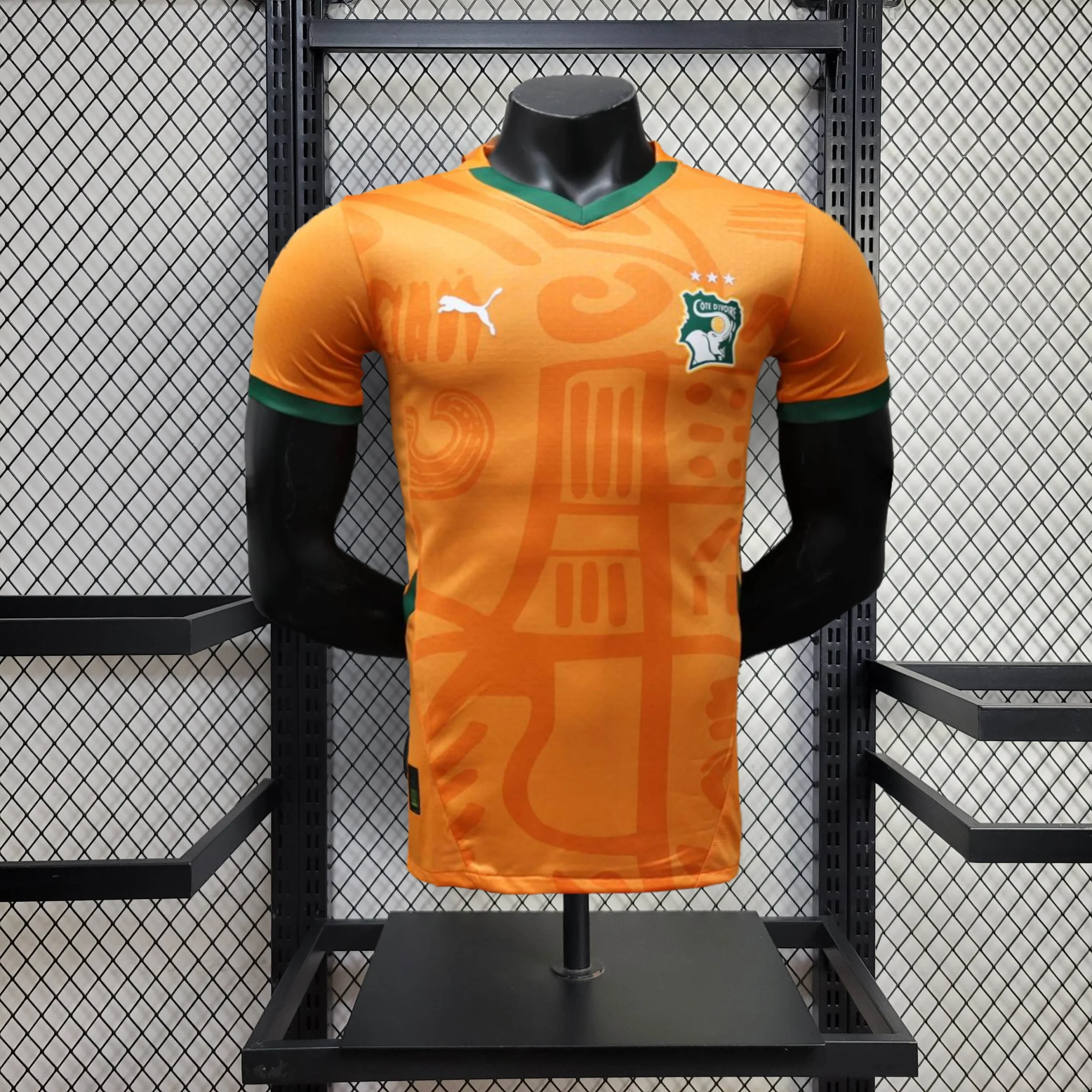 2024 Player Version Ivory Coast Home Football Shirt