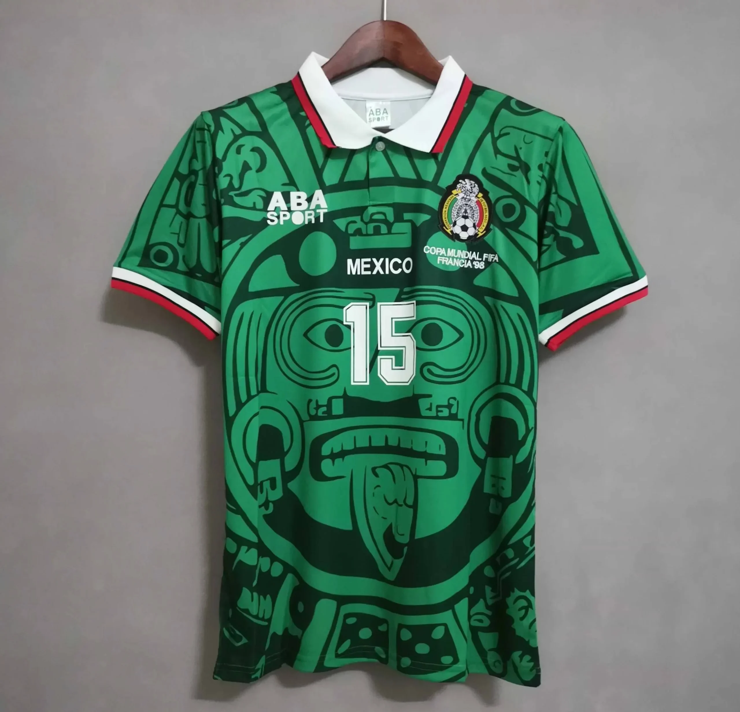 1998 Retro Mexico Home Football Shirt