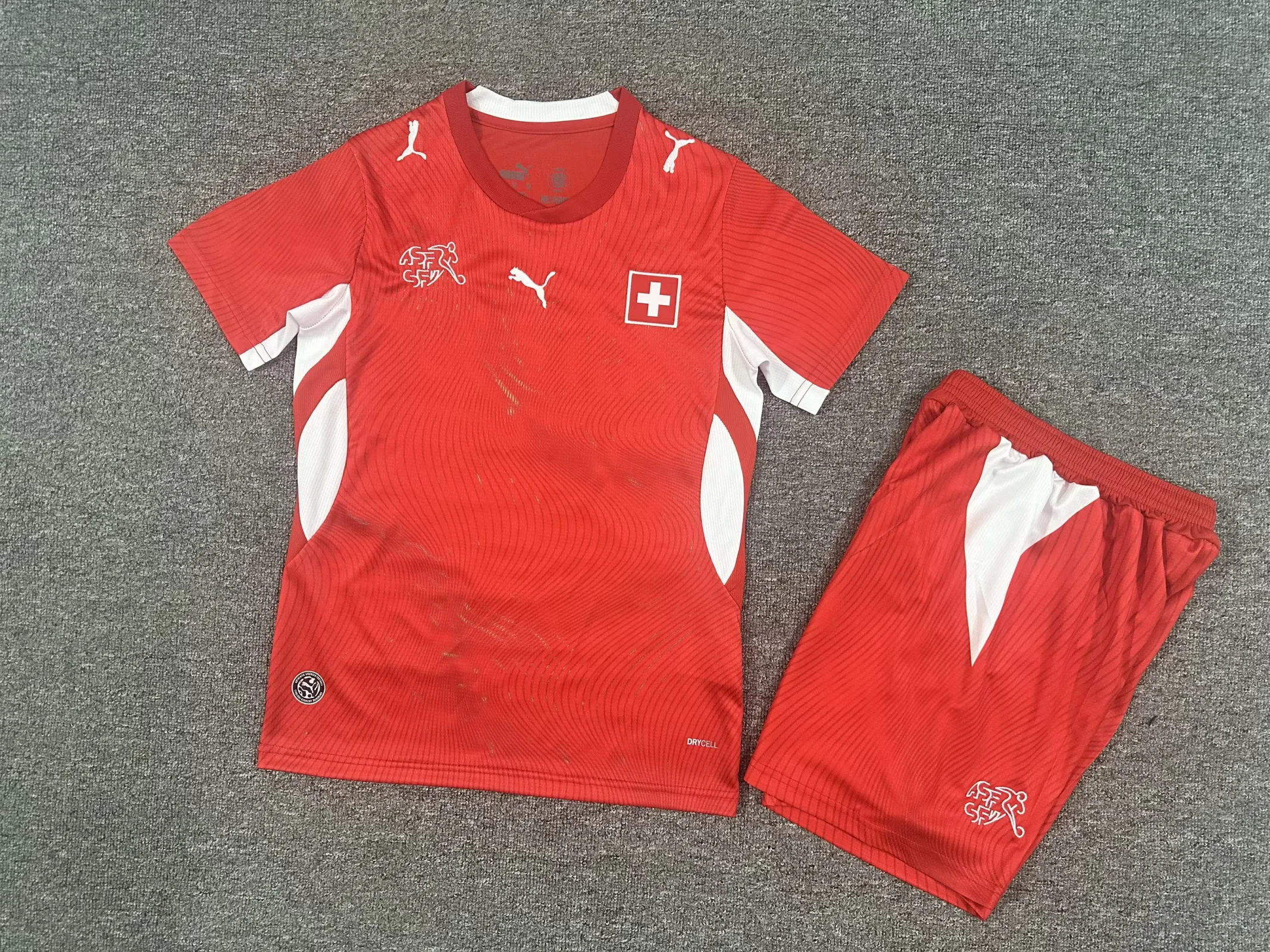 2026 Switzerland Home Football Shirt Kids Size