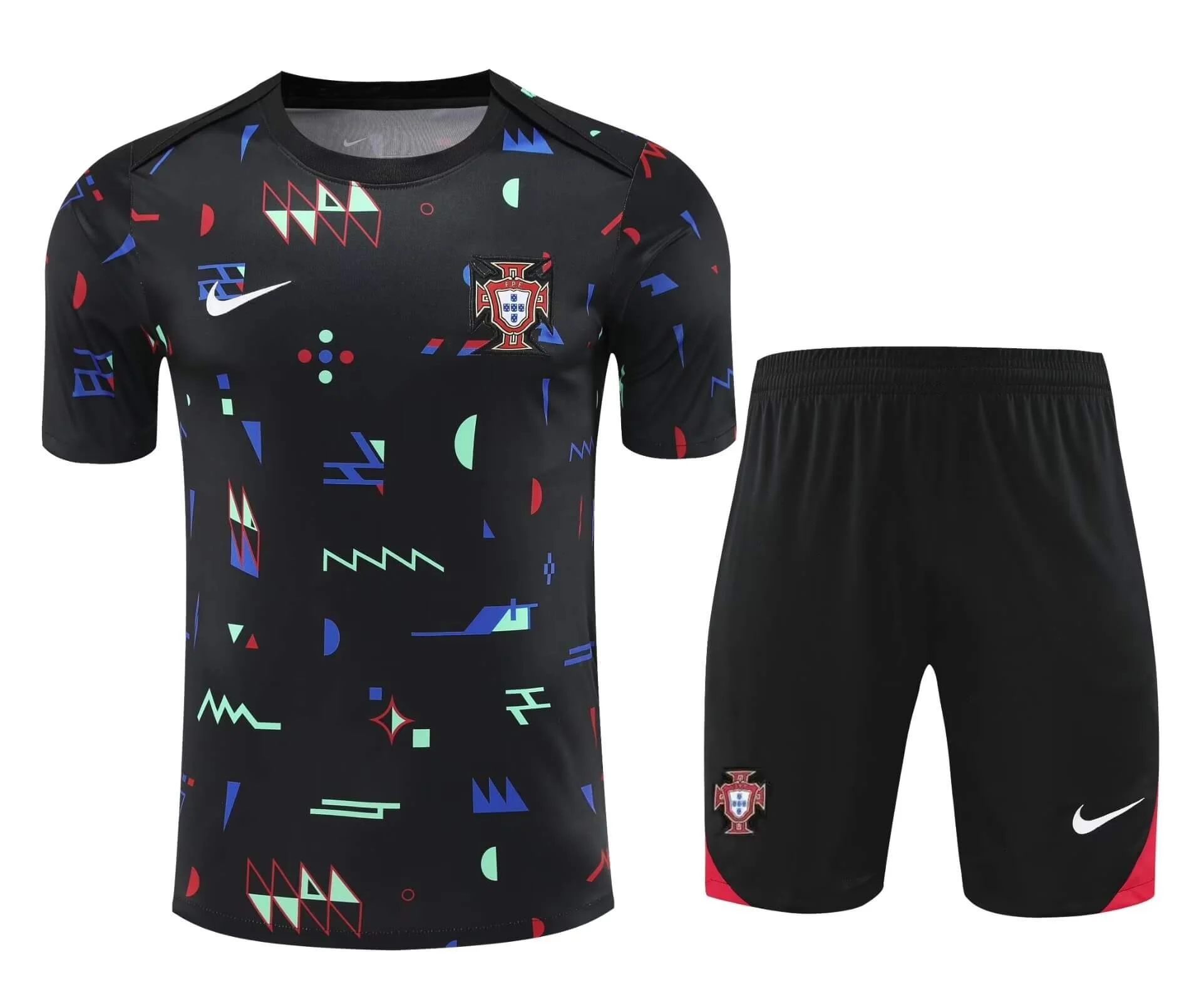 2024/2025 Portugal Training Wear Black Suit Shirt