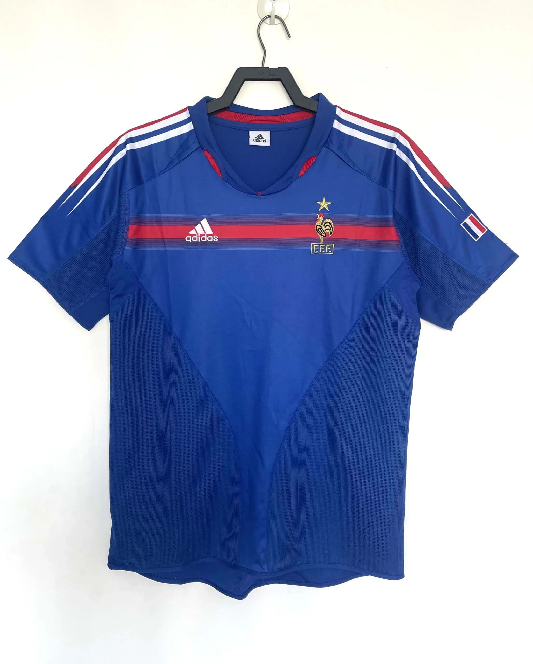 2004 Retro France Home Football Shirt