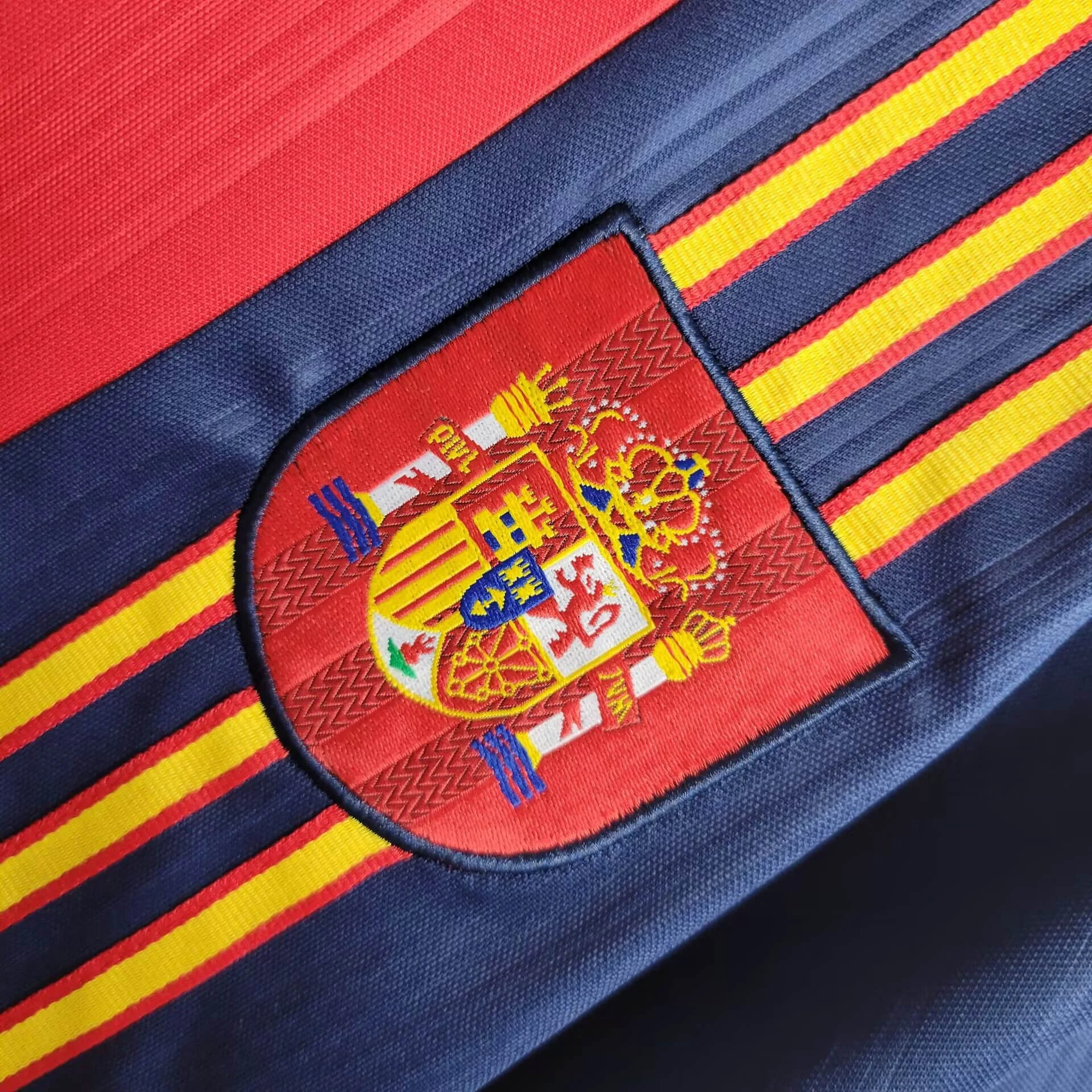 1996 Retro Spain Home way Football Shirt - 图片 5