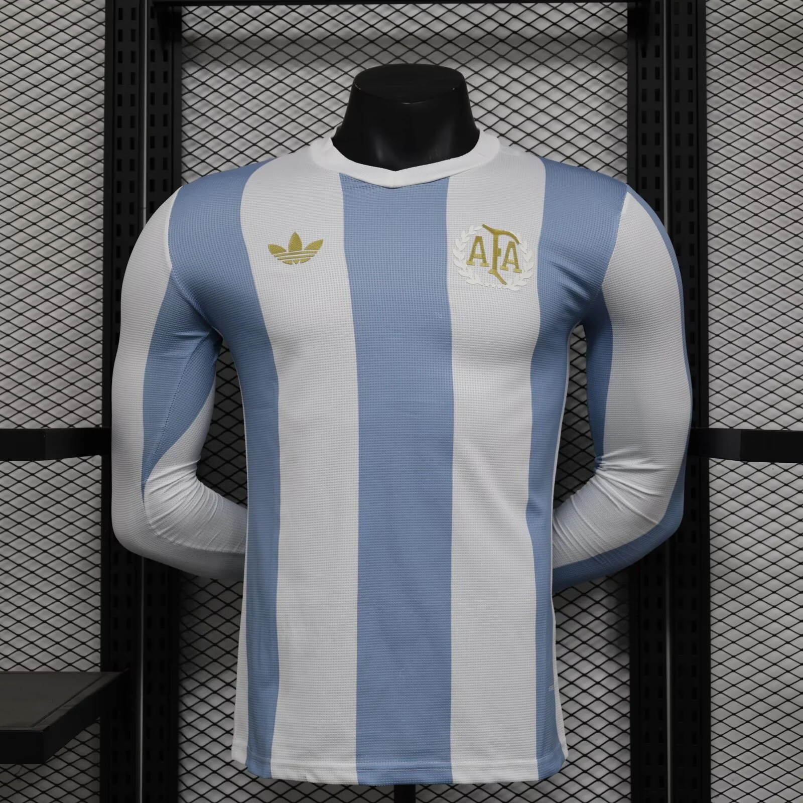 2024 Player Version Long Sleeve Argentina Anniversary Football Shirt