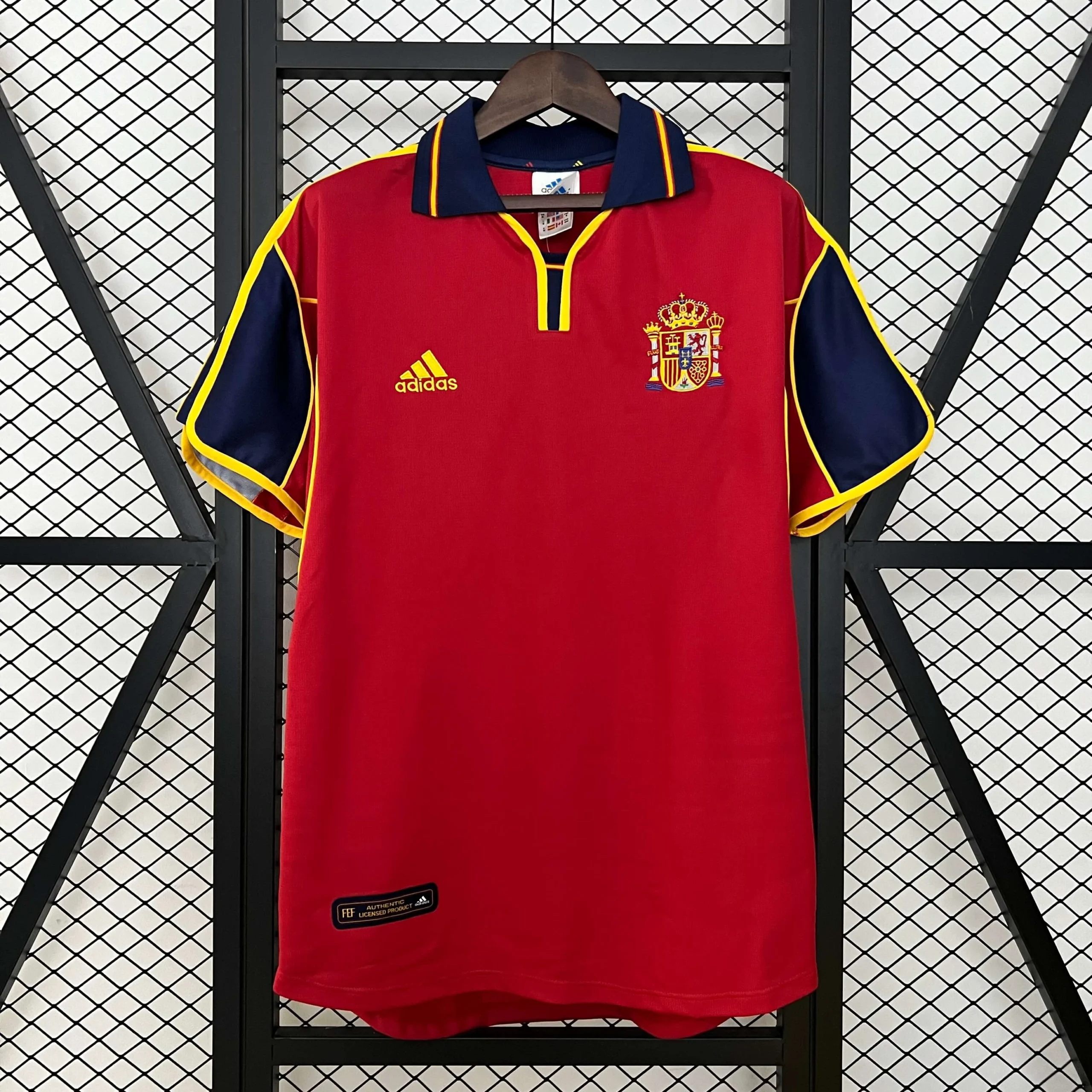 2000 Retro Spain Home Football Shirt