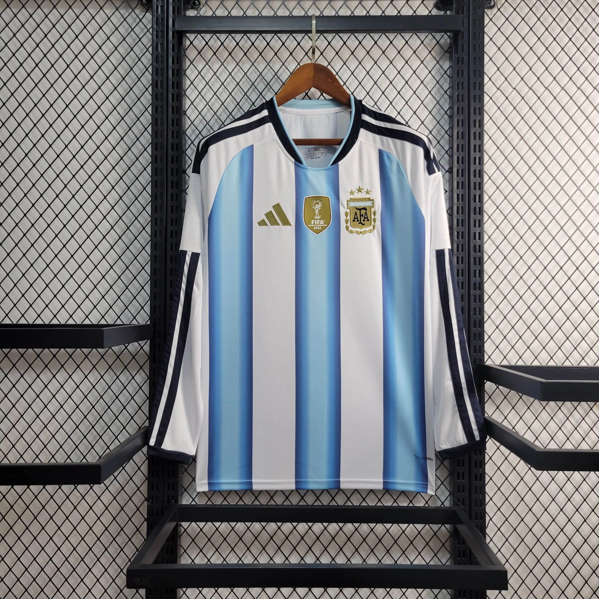 2026 Long Sleeve Argentina Home Football Shirt