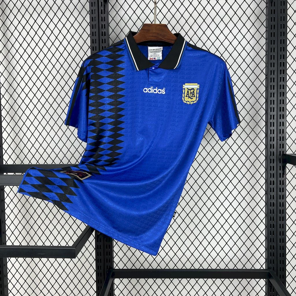 1994 Retro Argentina Away Football Shirt