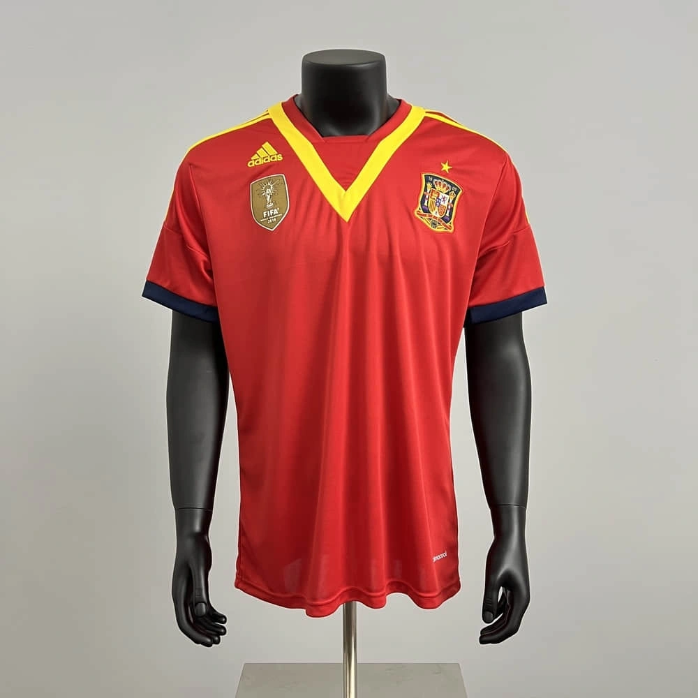 2013 Retro Spain Home Football Shirt