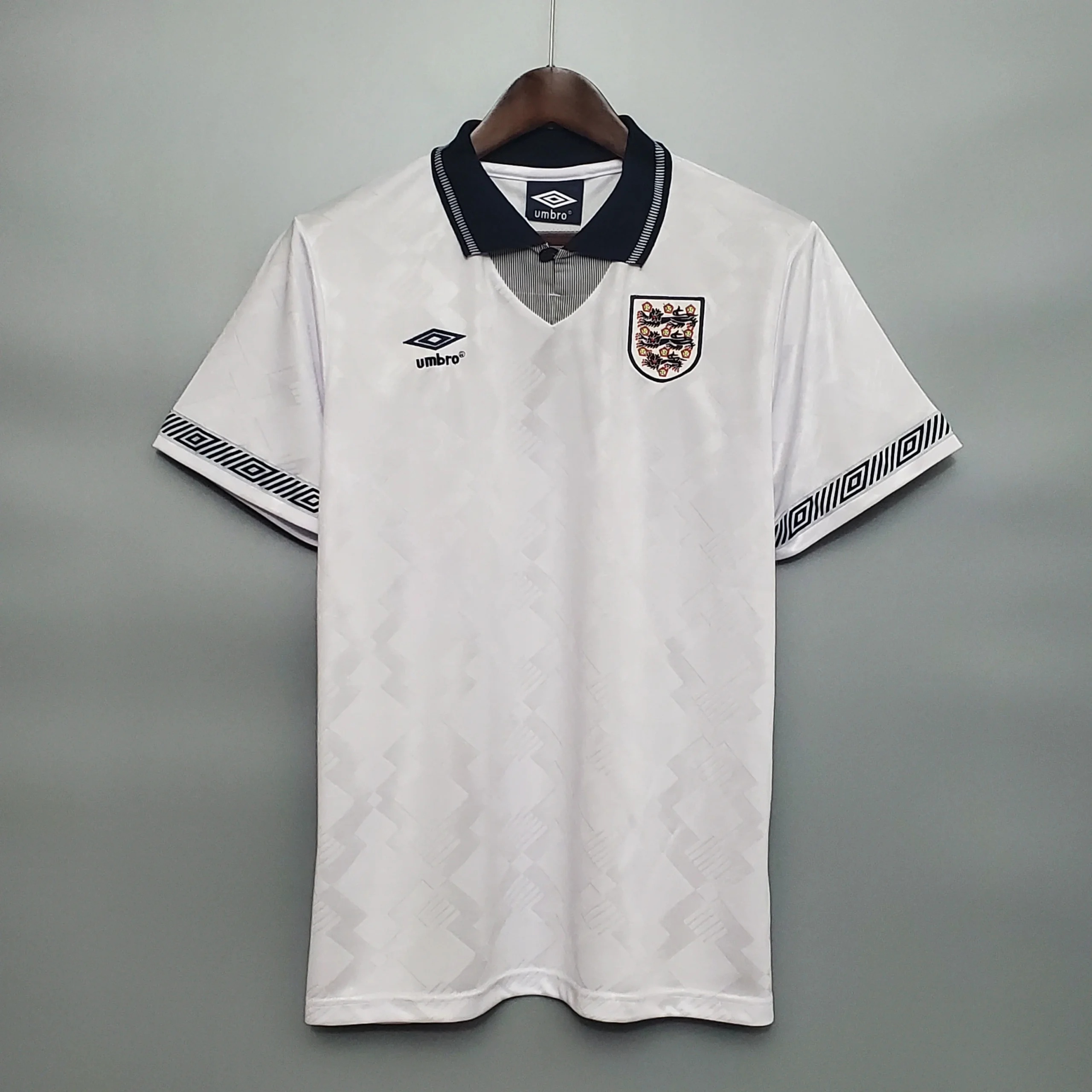 1990 Retro England Home Football Shirt