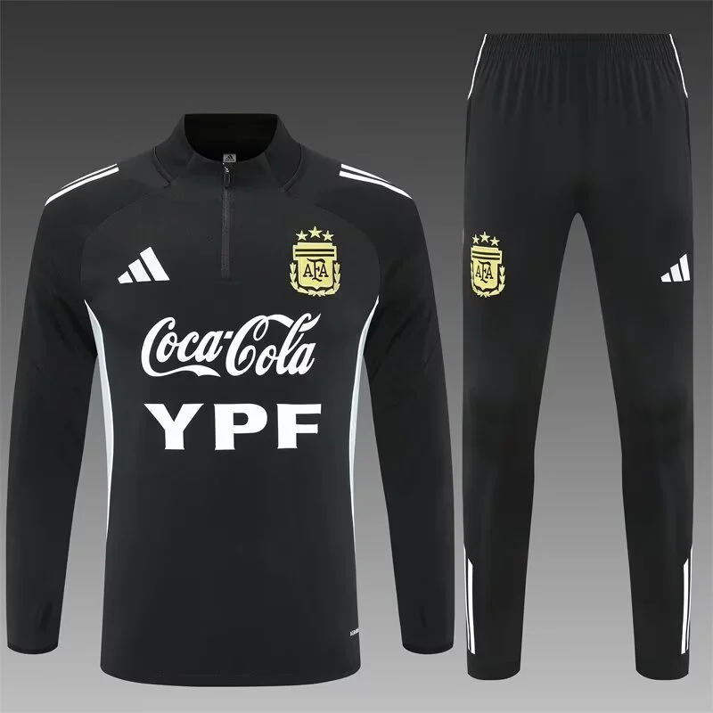 2025/2026 Argentina Half-Pull Training Suit Football Shirt Set