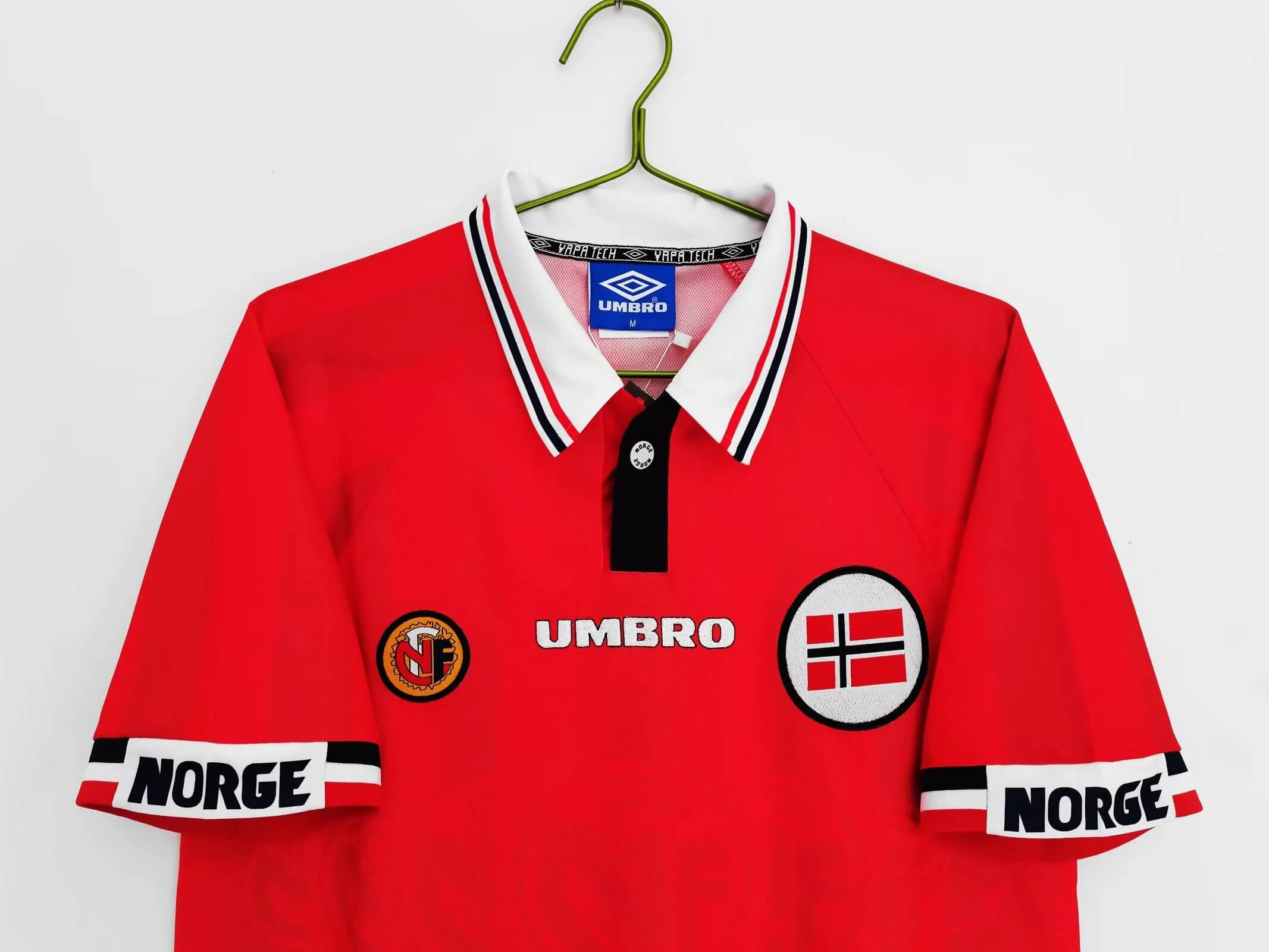 1998 Retro Norway Home Football Shirt - 图片 5