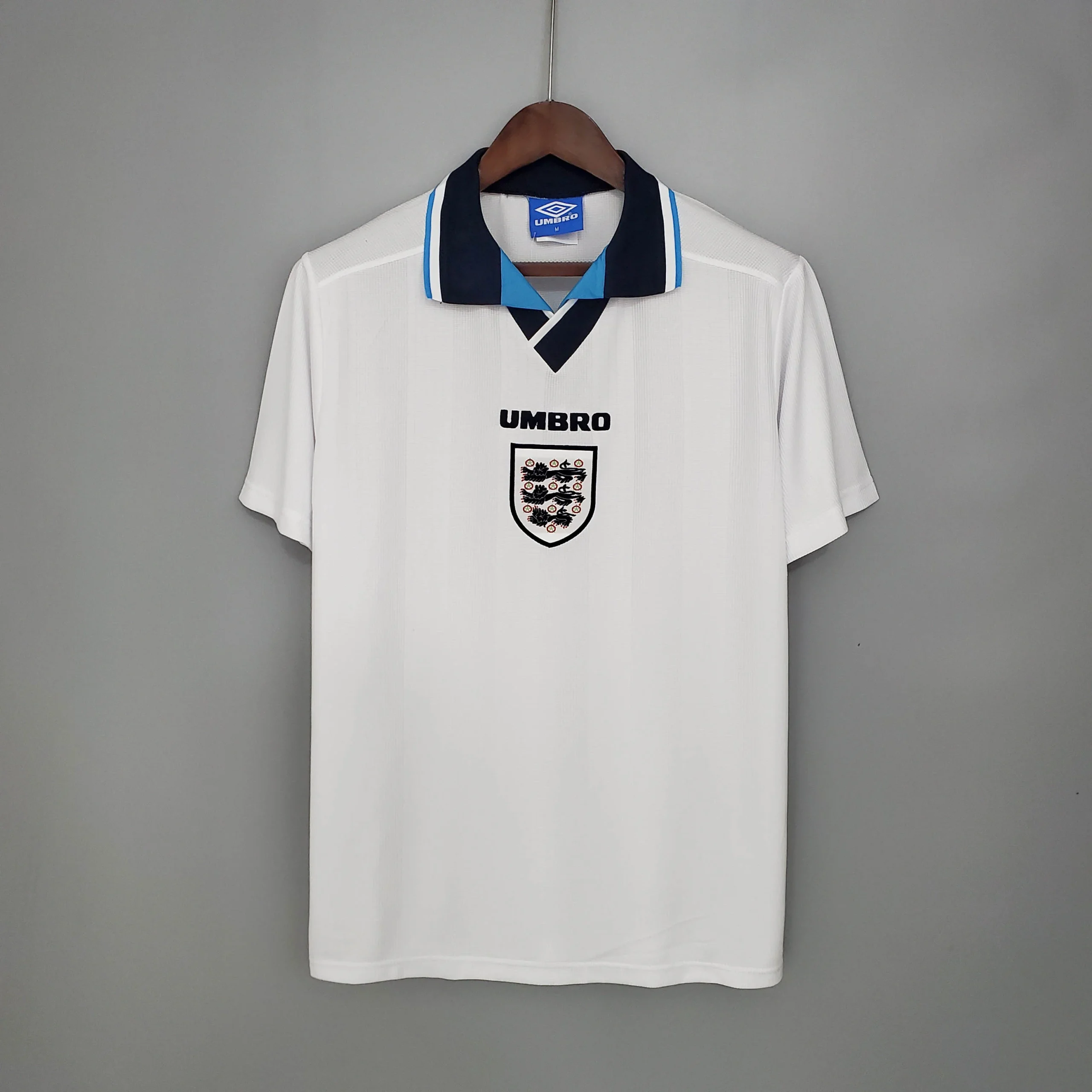 1996 Retro England Home Football Shirt