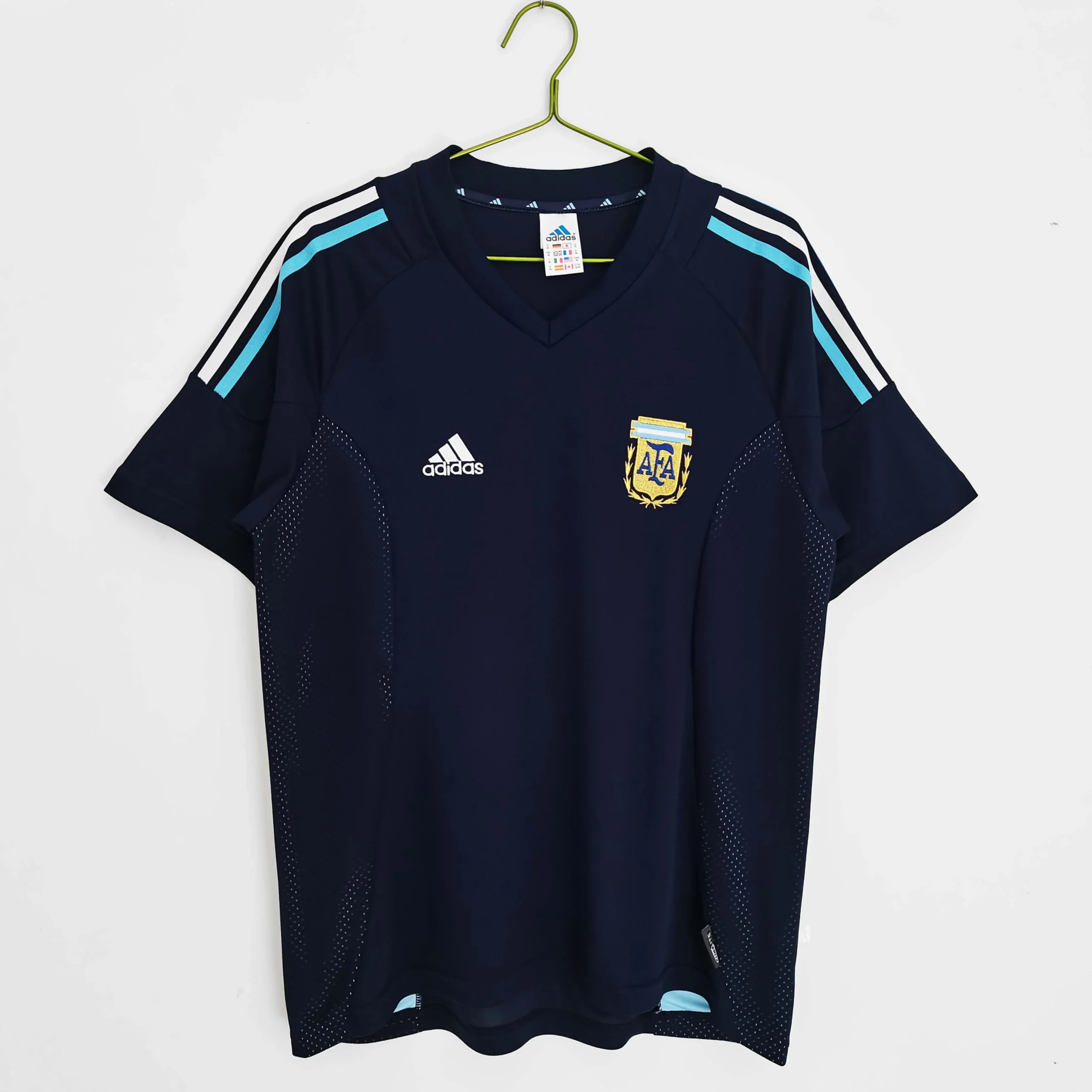 2002 Retro Argentina Away Football Shirt