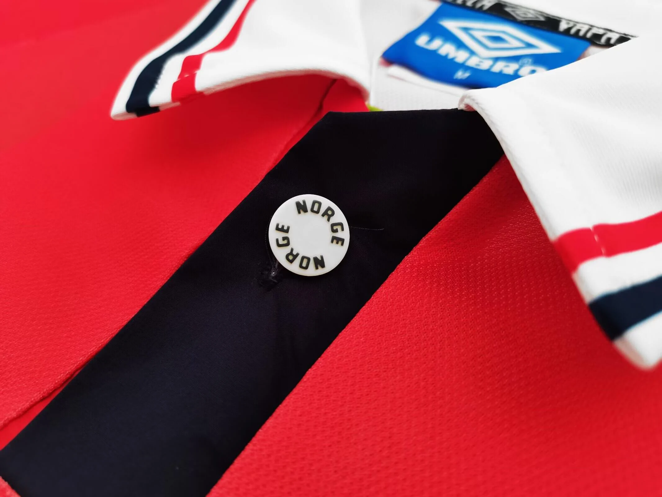 1998 Retro Norway Home Football Shirt - 图片 6