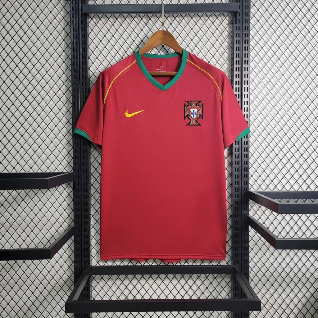 2006 Retro Portugal Home Football Shirt