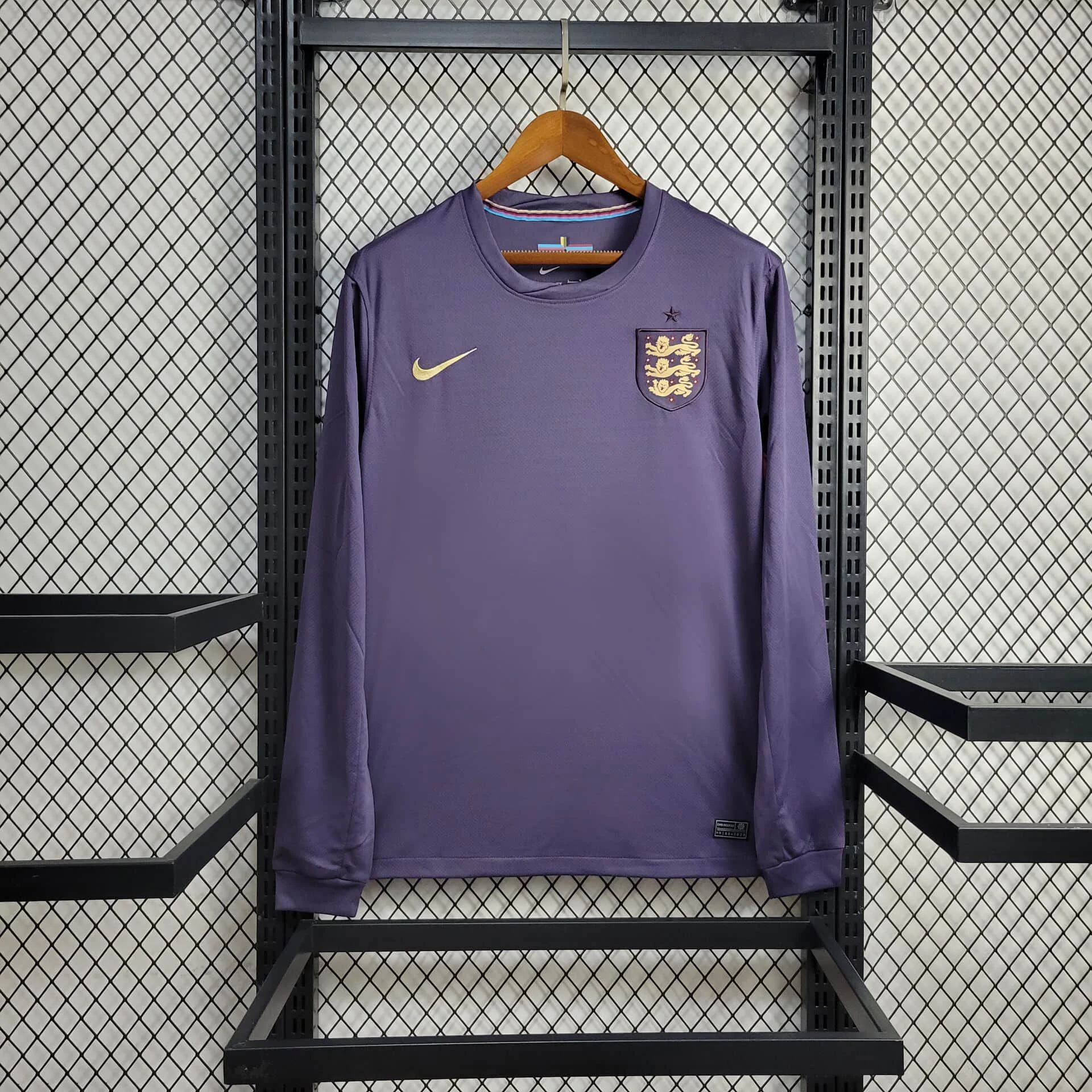 2024 Long Sleeve England Away Football Shirt